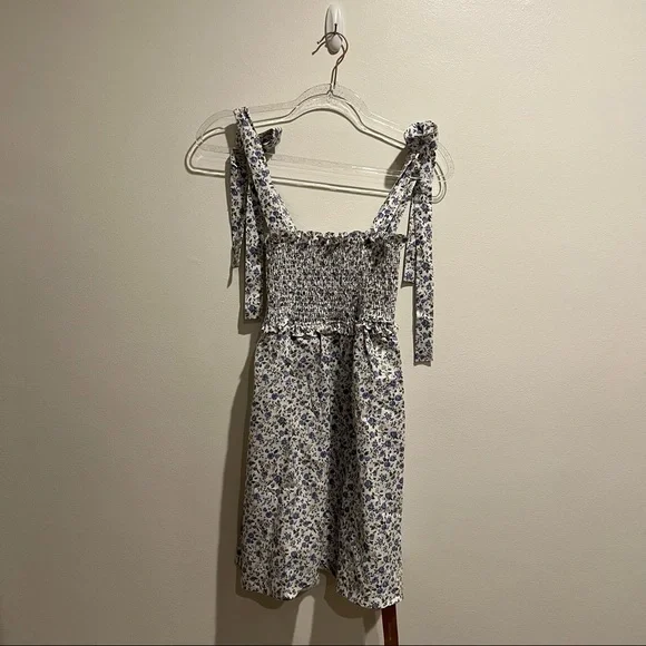 New Reformation Dawson dress in Pixie blue floral Small - Picture 7 of 10